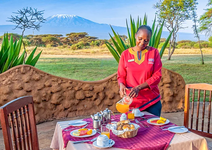 Amboseli National Park landscape