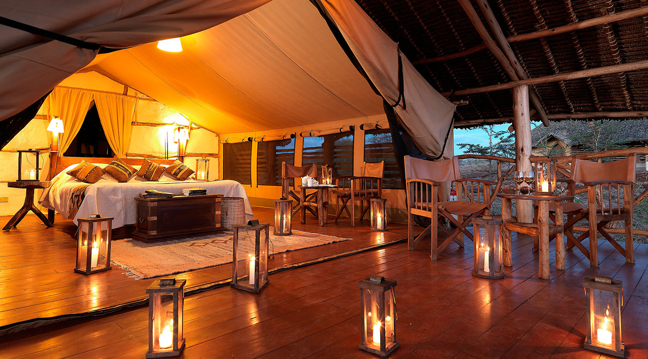 Tented Camp · Lantern Evenings